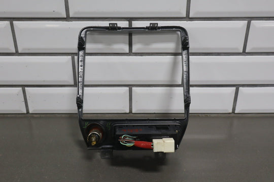 2001 - 2005 Mazda MX - 5 Miata Radio Silver Bezel Trim OEM