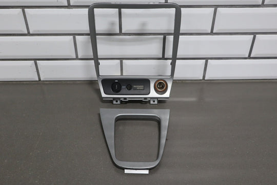 2001 - 2005 Mazda MX - 5 Miata Radio Silver Bezel Trim OEM