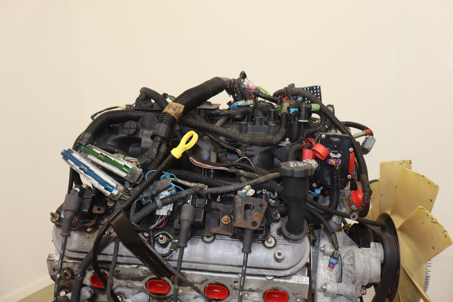 2001-2007 Chevrolet 6.0L LQ4 LSX Engine Dropout Swap W/ Accessories 186386 Miles