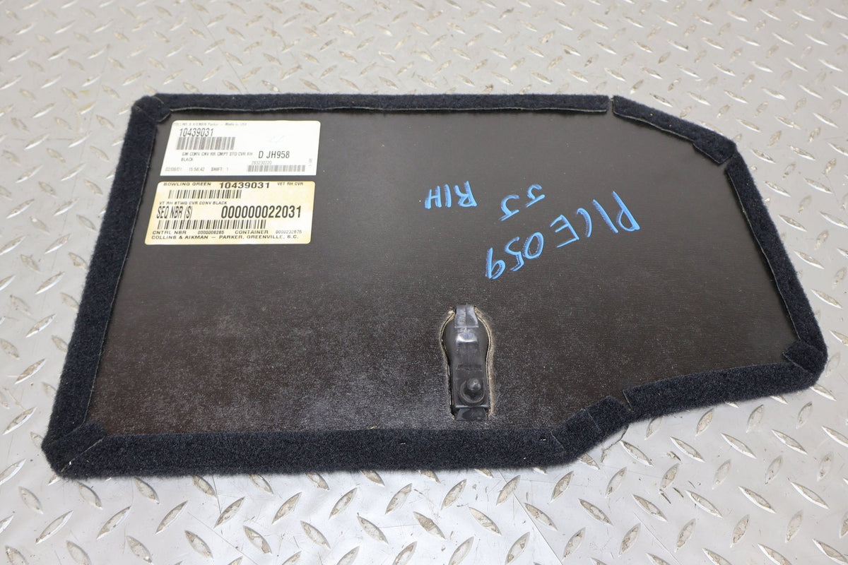 2001 Chevrolet Corvette- Trim Panel