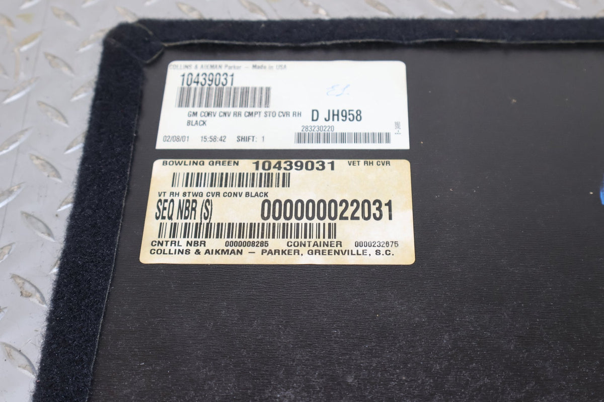 2001 Chevrolet Corvette- Trim Panel