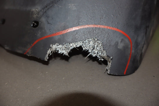 2001 Dodge Viper Left Front Inner Fender Liner OEM *Damaged*