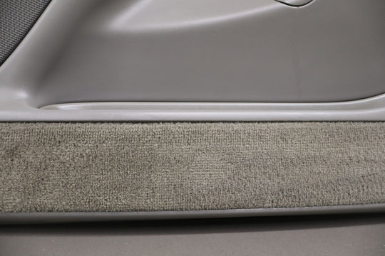 2001 GMC Sierra 2500 Right Front Door Trim Panel Grey