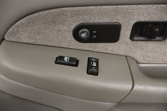 2001 GMC Sierra 2500 Right Front Door Trim Panel Grey
