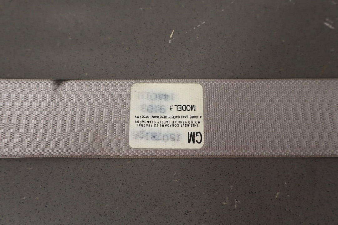 2001 GMC Sierra C3 Left Driver Rear Seat Belt
