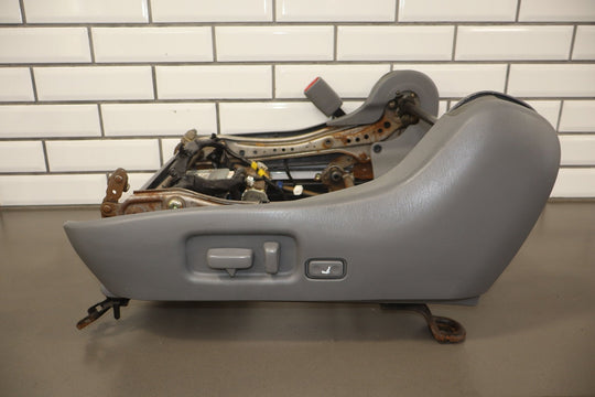 2001 Lexus LX470 Left Driver Front Power Seat Track W/Motors & Gray Trim