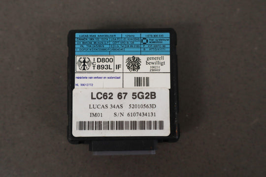 2001 Mazda Miata NB 9 Pc Keyless Entry Kit ECU - Ignition - LockCylinders - Modules