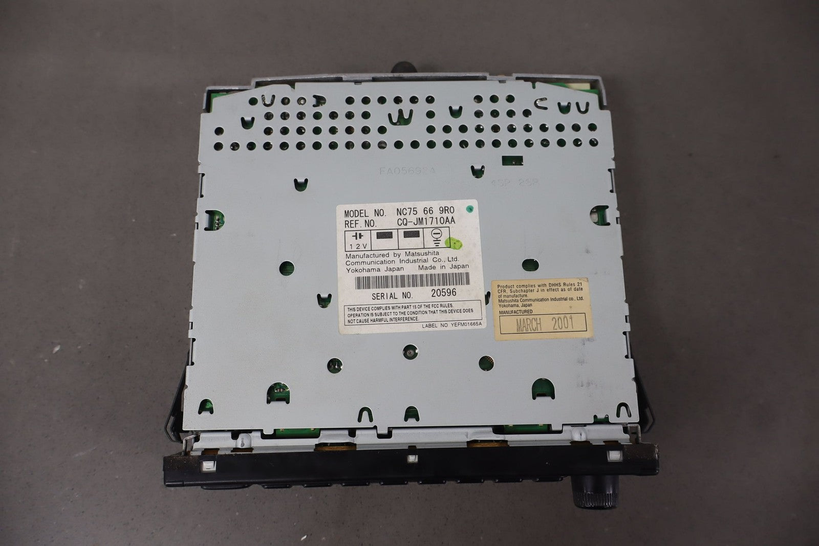 2001 Mazda Miata NB Bose AM-FM-CD Player *CD Non-Working* OEM