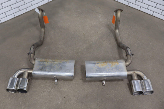 2002 - 2004 C5 Corvette Aftermarket Dual Tip Mufflers