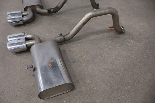 2002 - 2004 C5 Corvette Aftermarket Dual Tip Mufflers