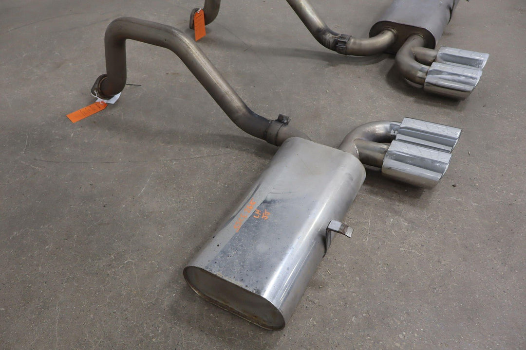 2002 - 2004 C5 Corvette Aftermarket Dual Tip Mufflers