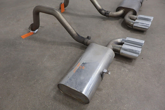 2002 - 2004 C5 Corvette Aftermarket Dual Tip Mufflers