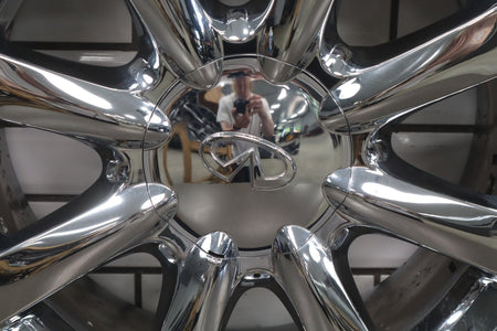 2002-2004 Infiniti M45 Alloy Wheel OEM 18" Chrome Low Mileage