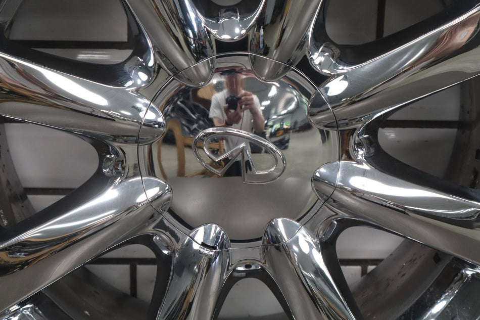 2002-2004 Infiniti M45 Alloy Wheel OEM 18" Chrome Low Mileage