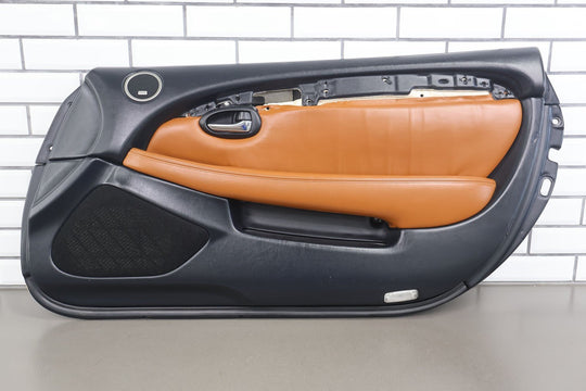 2002 - 2010 Lexus SC430 Front Right RH Interior Door Trim Panel (Saddle/Black 21)