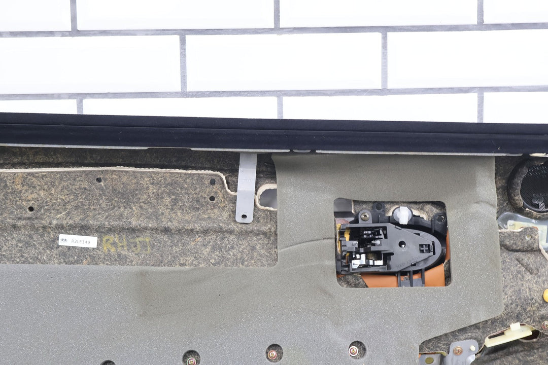 2002 - 2010 Lexus SC430 Front Right RH Interior Door Trim Panel (Saddle/Black 21)