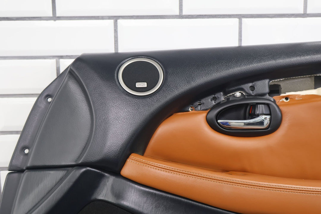 2002 - 2010 Lexus SC430 Front Right RH Interior Door Trim Panel (Saddle/Black 21)