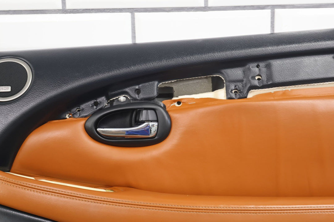 2002 - 2010 Lexus SC430 Front Right RH Interior Door Trim Panel (Saddle/Black 21)