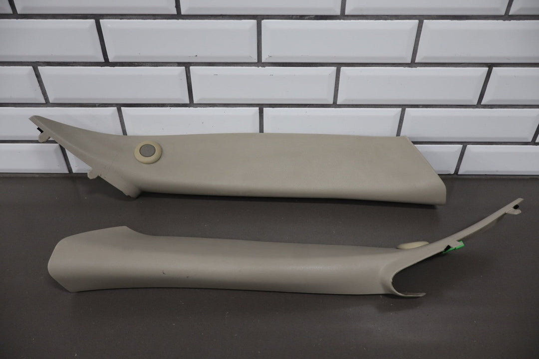 2002 Cadillac Escalade GMT800 Pair A Pillar Trim OEM Shale Speakers