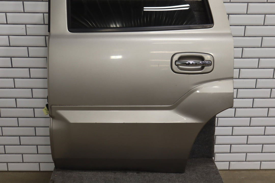 2002 Cadillac Escalade Left Rear Door Pewter Metallic ( 11U )