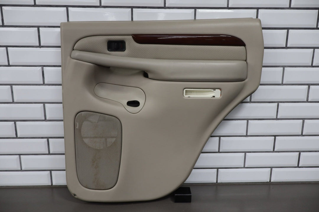 2002 Cadillac Escalade Luxury Right Rear Door Trim Panel Shale 152