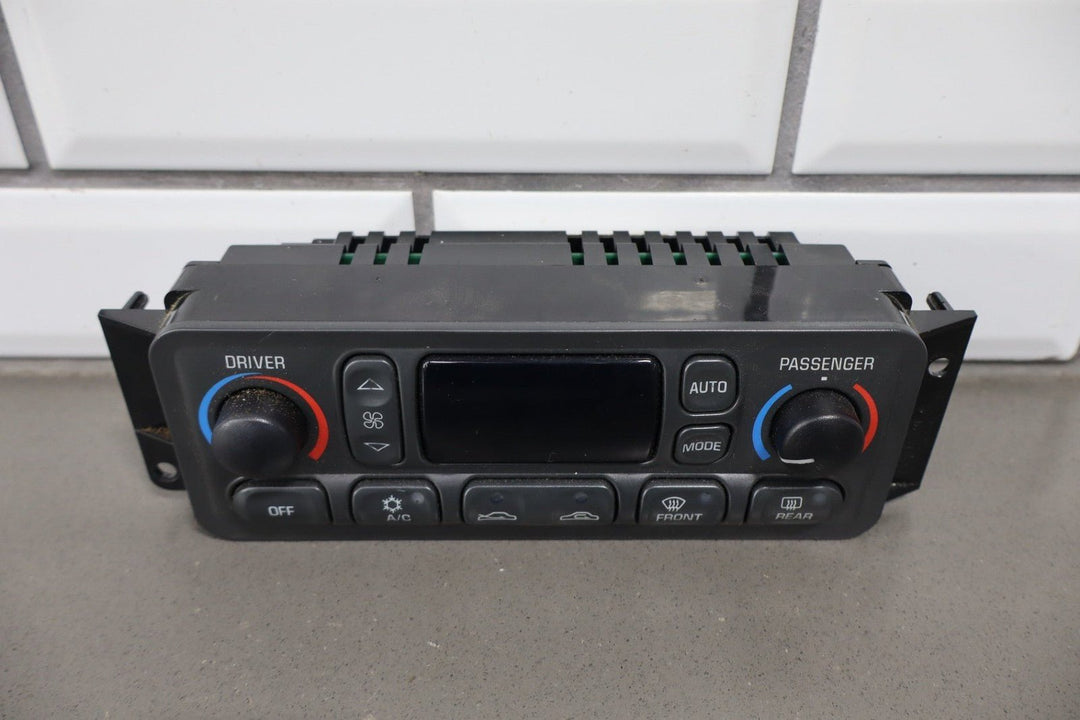 2002 Chevrolet Corvette Automatic HVAC Climate Control