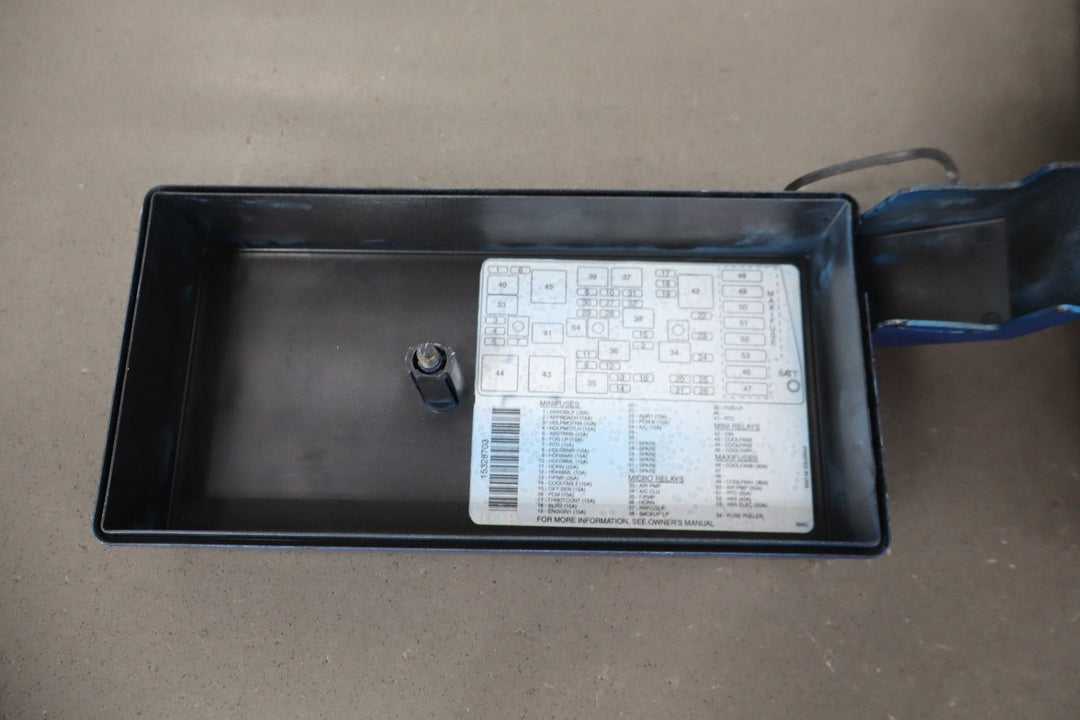 2002 Chevrolet Corvette L Engine Fuse Box