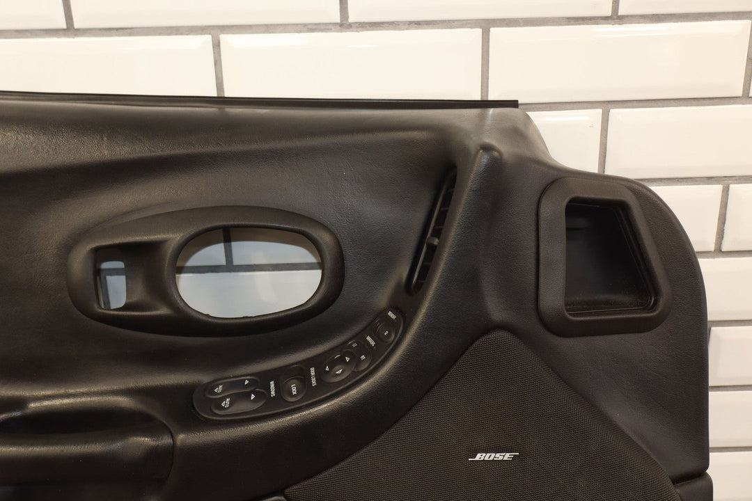 2002 Chevrolet Corvette Left Front Door Trim Panel