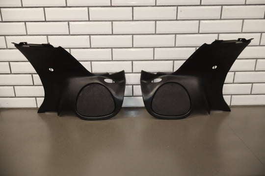 2002 Chevrolet Corvette Pair Interior C Pillar Speaker Cover Trims OEM