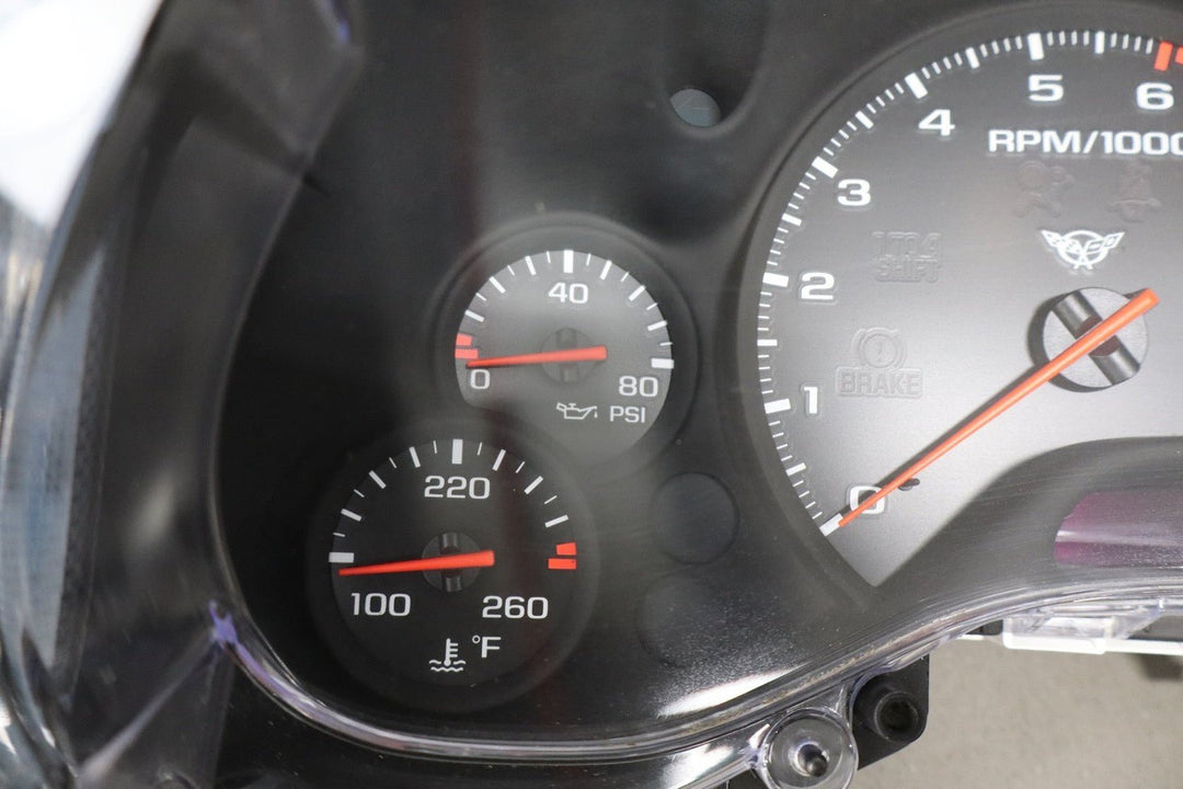 2002 Chevrolet Corvette Speedometer Instrument Cluster