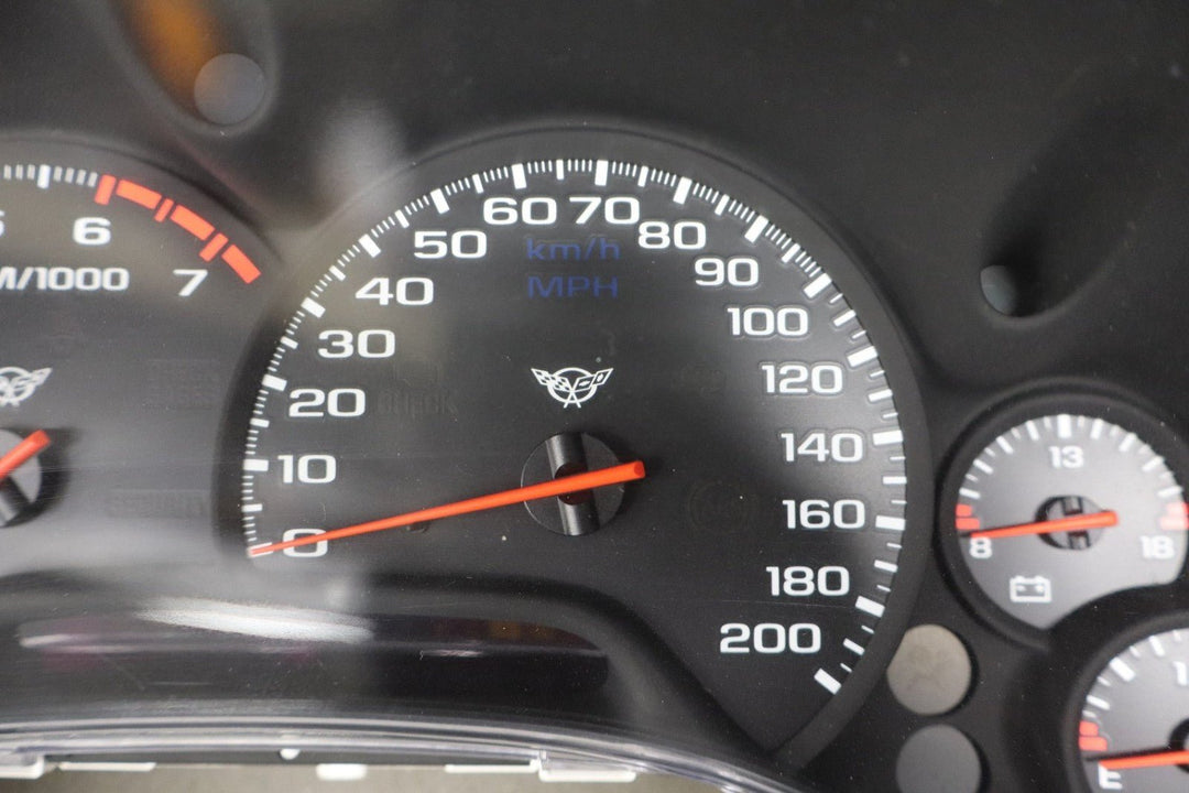 2002 Chevrolet Corvette Speedometer Instrument Cluster