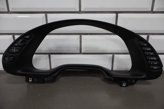 2002 Chevrolet Corvette Speedometer Instrument Cluster Bezel