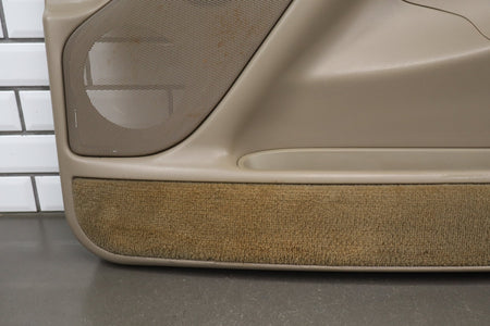 2002 Chevrolet Silverado 2500 HD Right Front Door Trim Panel Tan 52