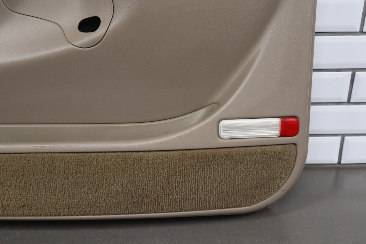 2002 Chevrolet Silverado 2500 HD Right Front Door Trim Panel Tan 52