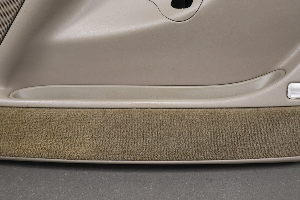 2002 Chevrolet Silverado 2500 HD Right Front Door Trim Panel Tan 52