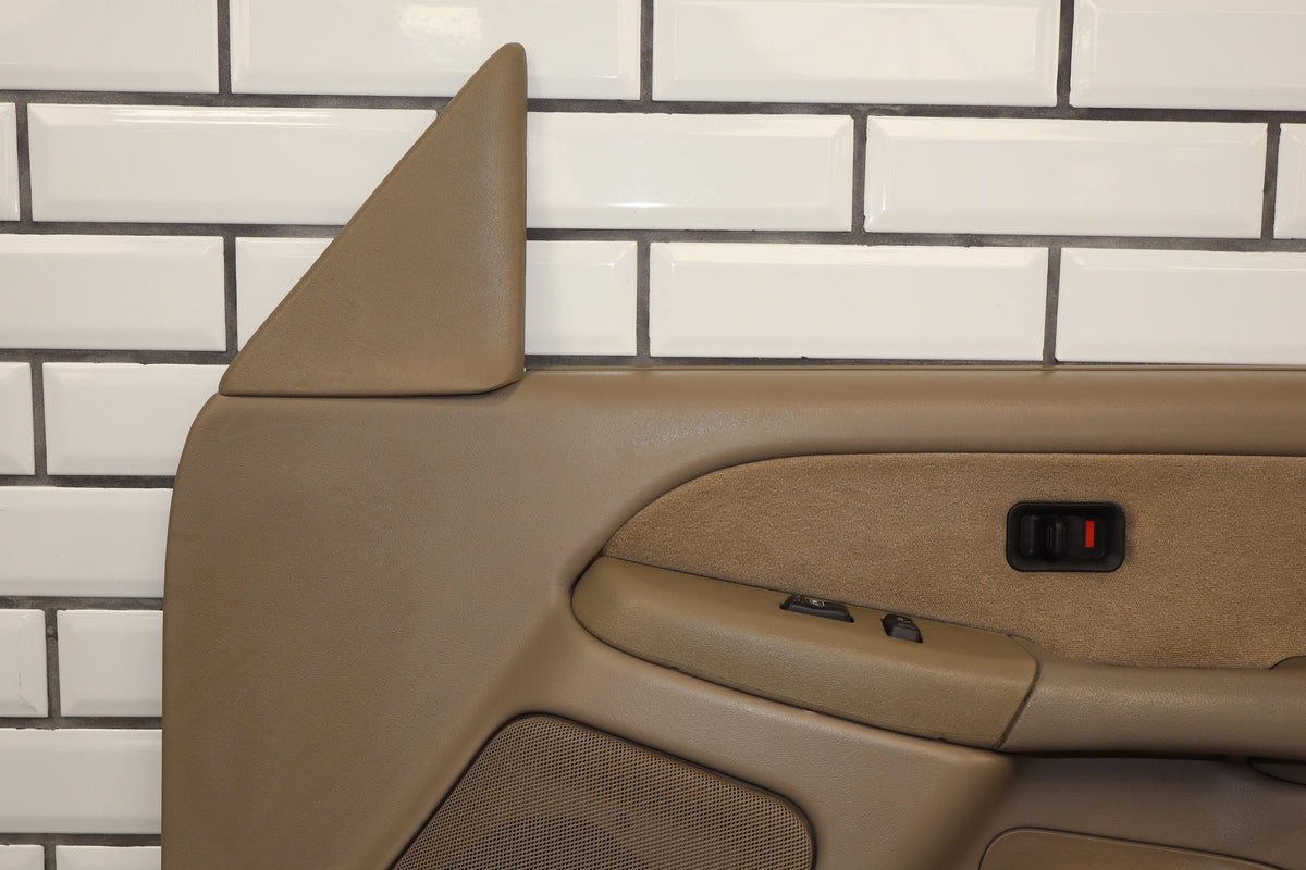 2002 Chevrolet Silverado 2500 HD Right Front Door Trim Panel Tan 52