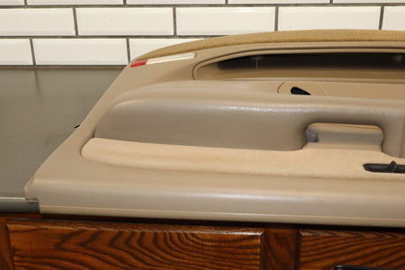 2002 Chevrolet Silverado 2500 HD Right Front Door Trim Panel Tan 52
