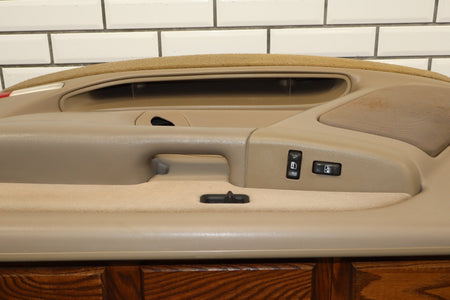 2002 Chevrolet Silverado 2500 HD Right Front Door Trim Panel Tan 52