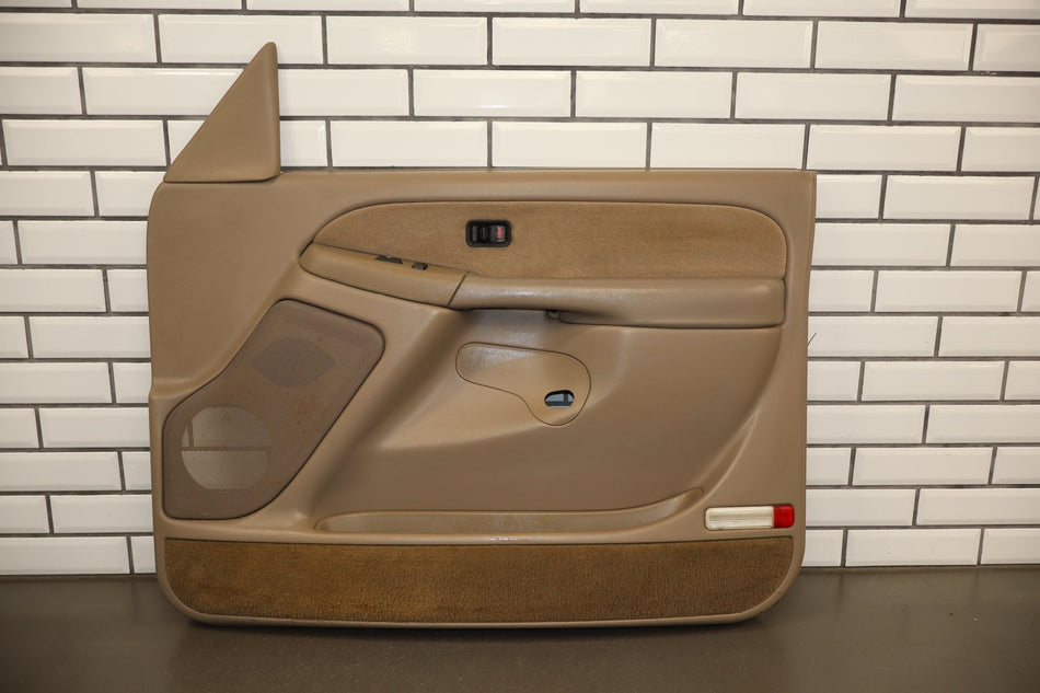 2002 Chevrolet Silverado 2500 HD Right Front Door Trim Panel Tan 52
