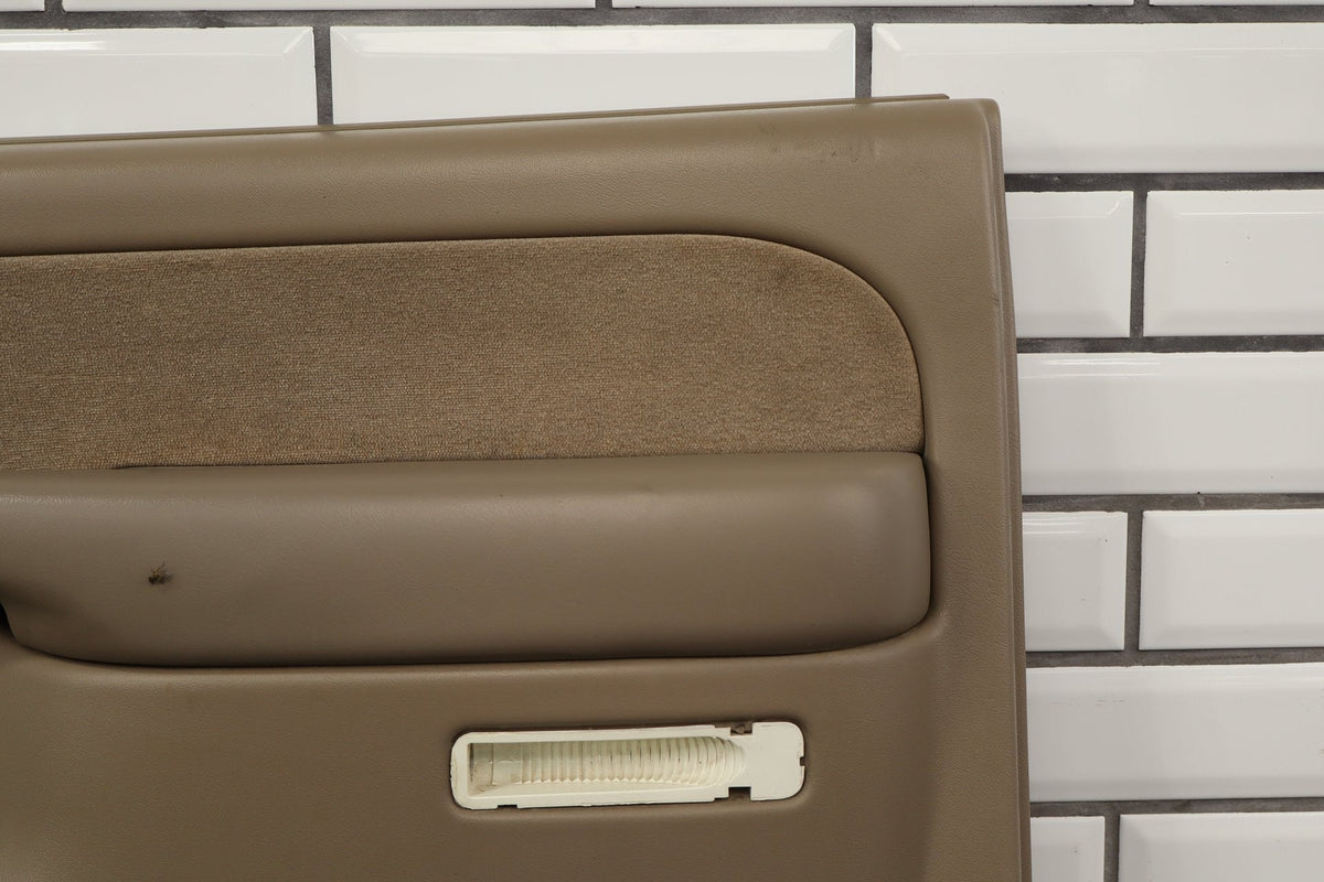 2002 Chevrolet Silverado 2500 HD Right Rear Door Trim Panel Tan 52