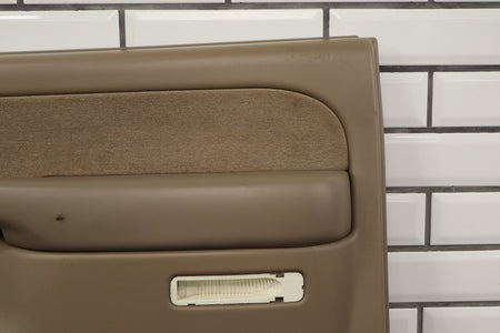 2002 Chevrolet Silverado 2500 HD Right Rear Door Trim Panel Tan 52