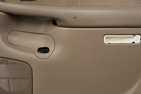 2002 Chevrolet Silverado 2500 HD Right Rear Door Trim Panel Tan 52