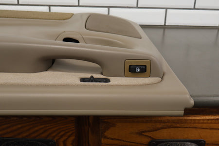 2002 Chevrolet Silverado 2500 HD Right Rear Door Trim Panel Tan 52