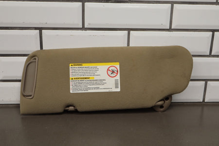 2002 Chevrolet Silverado 2500 HD Sun Visor Pair Left/Right Tan 52