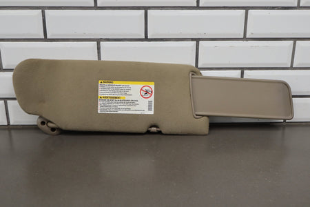 2002 Chevrolet Silverado 2500 HD Sun Visor Pair Left/Right Tan 52
