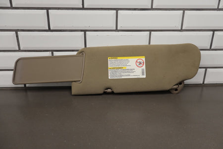 2002 Chevrolet Silverado 2500 HD Sun Visor Pair Left/Right Tan 52