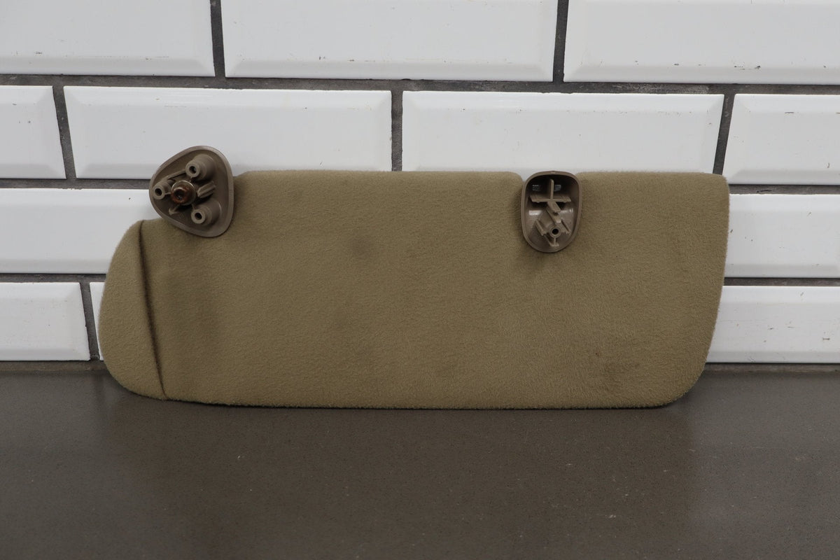 2002 Chevrolet Silverado 2500 HD Sun Visor Pair Left/Right Tan 52