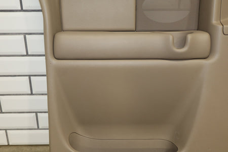 2002 Chevrolet Silverado 2500 Left Rear Door Panel Tan 522