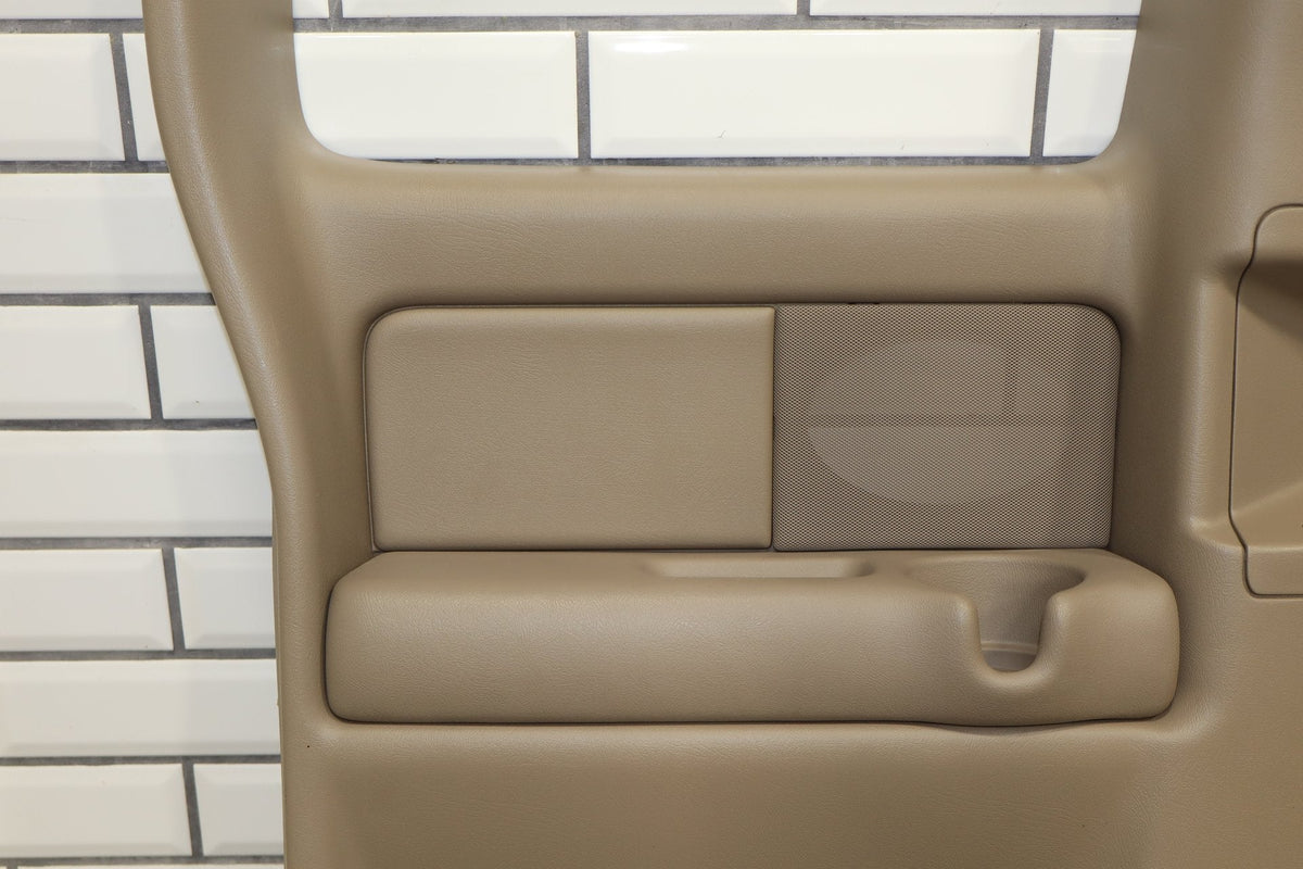 2002 Chevrolet Silverado 2500 Left Rear Door Panel Tan 522