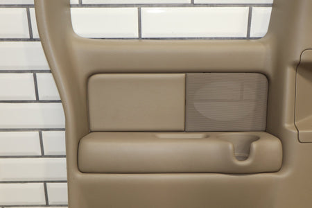 2002 Chevrolet Silverado 2500 Left Rear Door Panel Tan 522